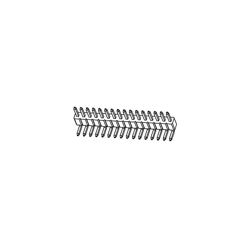 Pin Header PH1.27mm Single row Right angle Series